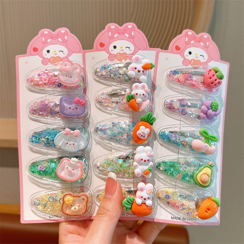 Tie Clip Set - Hello Kitty Kuromi Hair Accessory Set,