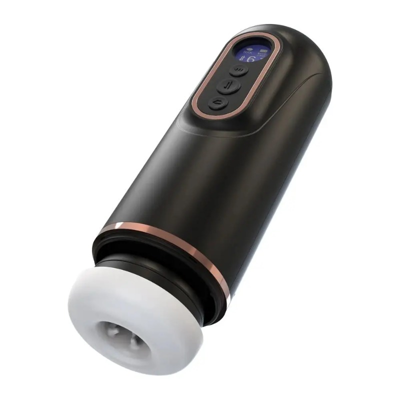 Men'S Vegan Accessories - Telescopic Heating Male Masturbator Cup Oral