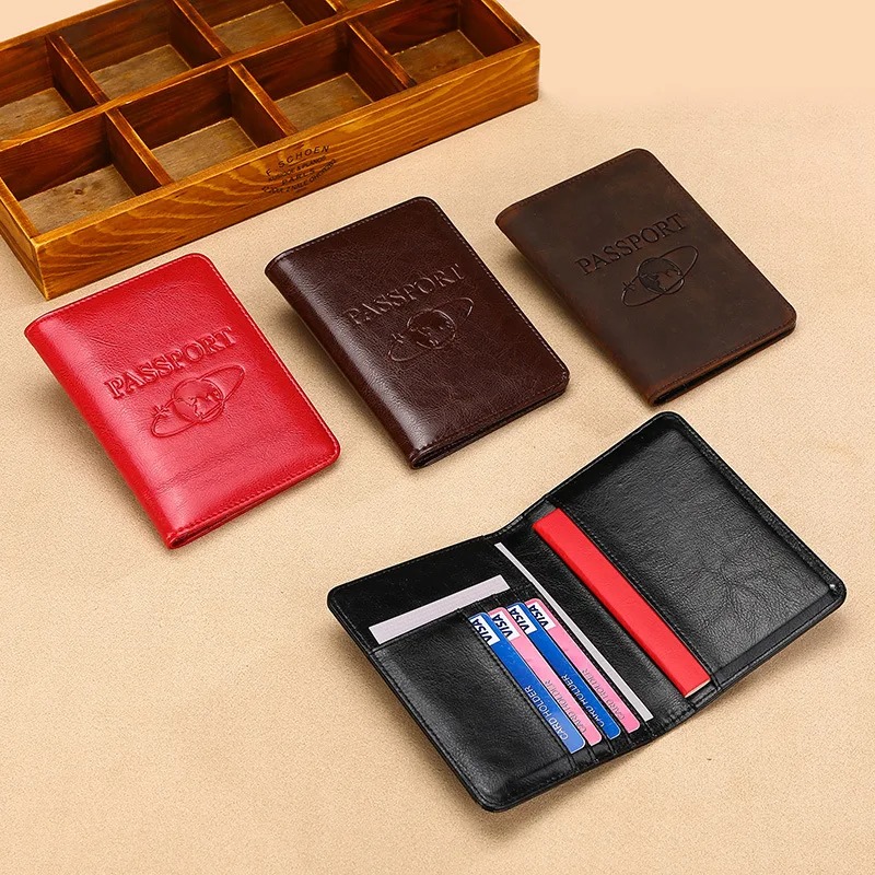Unisex Genuine Leather Passpor - огляд і ціна Men'S Accessories Case
