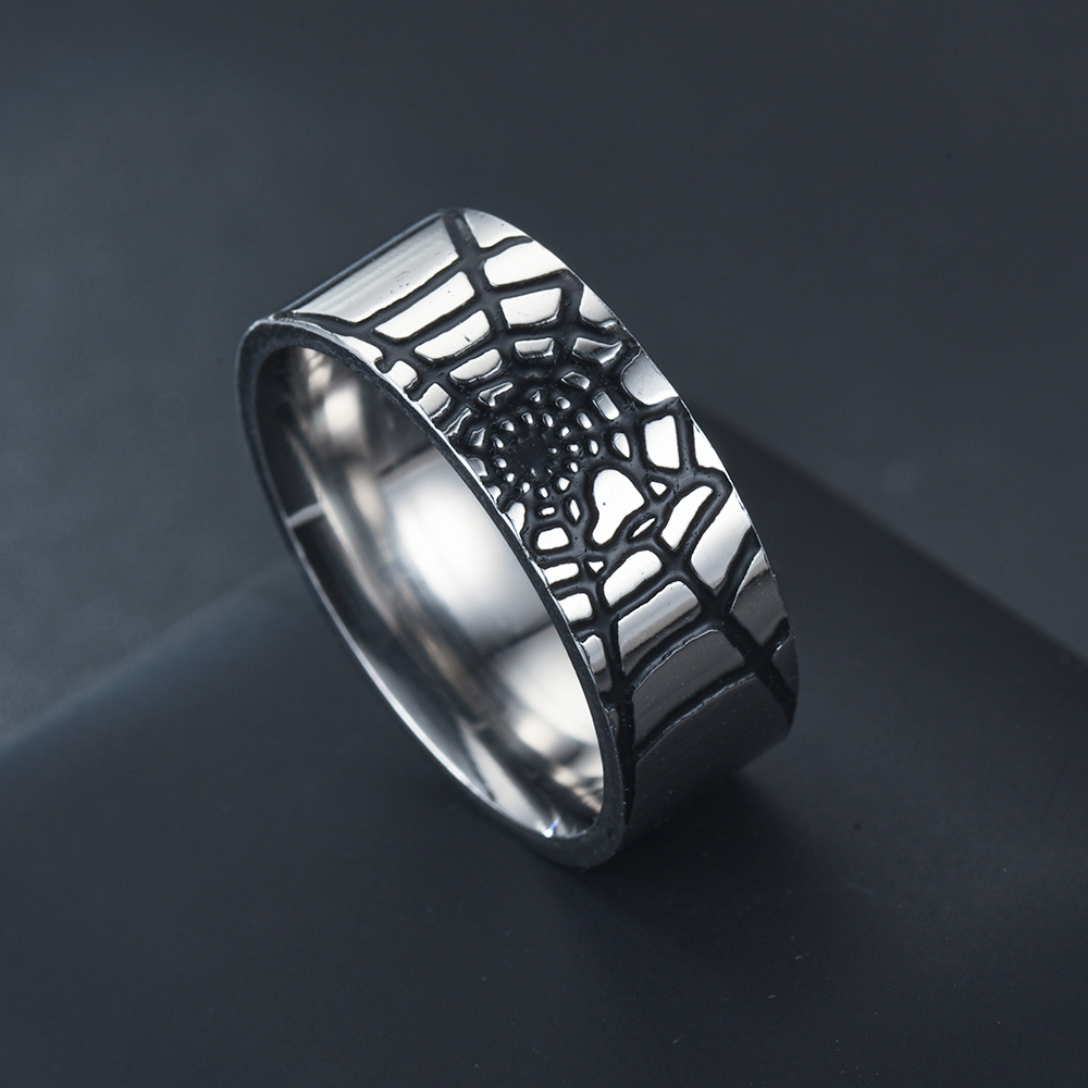 Stainless Steel Simple Spider  - огляд і ціна Men Accessories Wedding