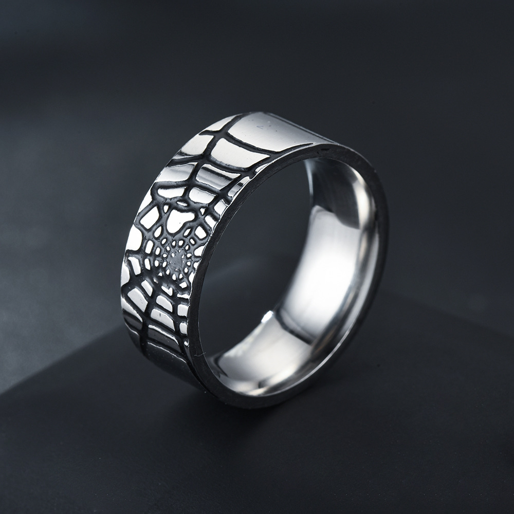 Stainless Steel Simple Spider  - огляд і ціна Men Accessories Wedding