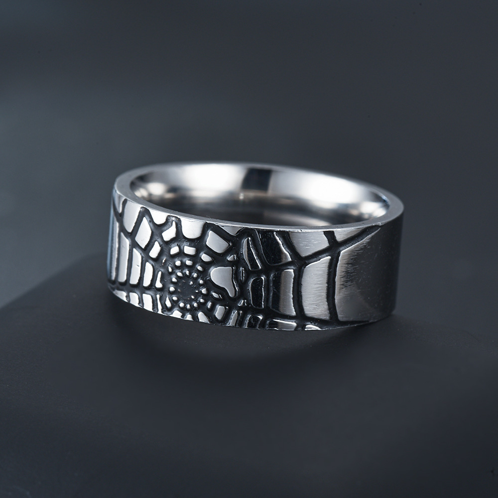 Stainless Steel Simple Spider  - огляд і ціна Men Accessories Wedding