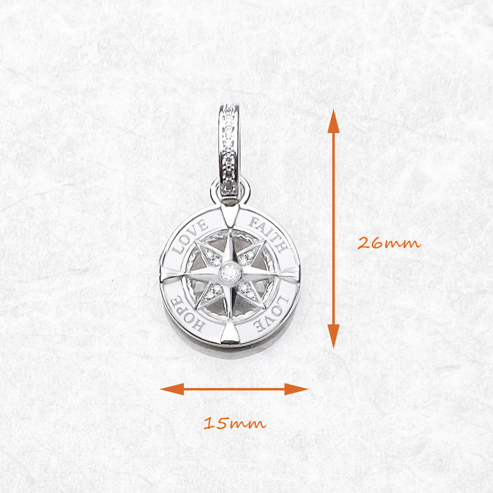 Pendant  Faith, Hope and Love  - огляд і ціна Men'S Accessories Jewelry Brands