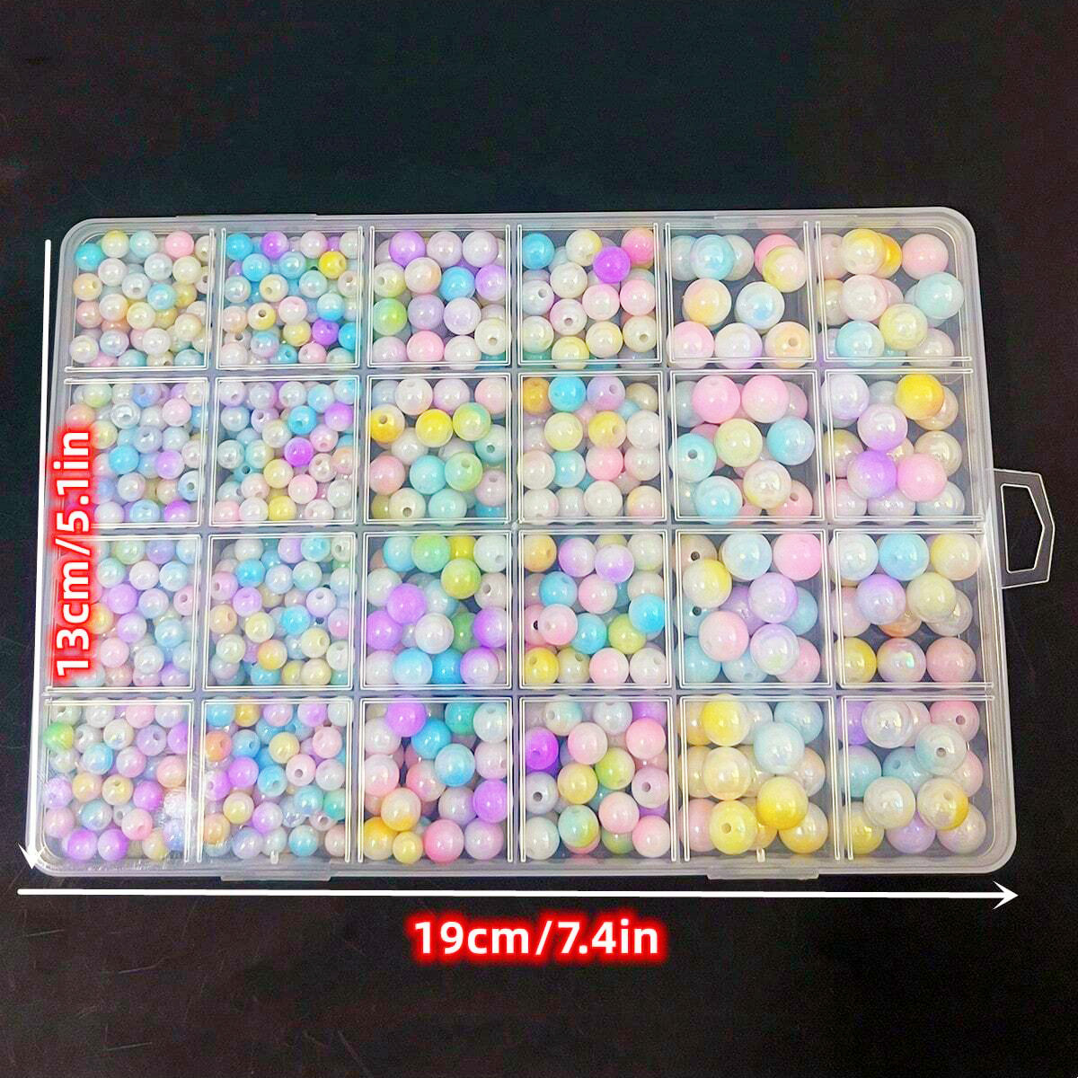 800pcs/24 grid set box 6mm/8mm - огляд і ціна Men Accessories Wedding