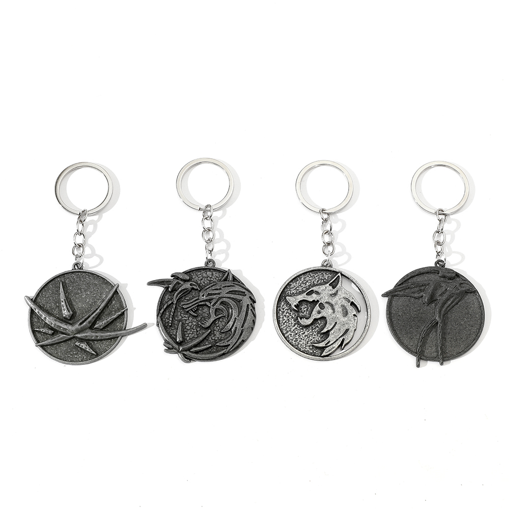 Vintage Wolf Head Keychain Gam - огляд і ціна Men Accessories Pendant
