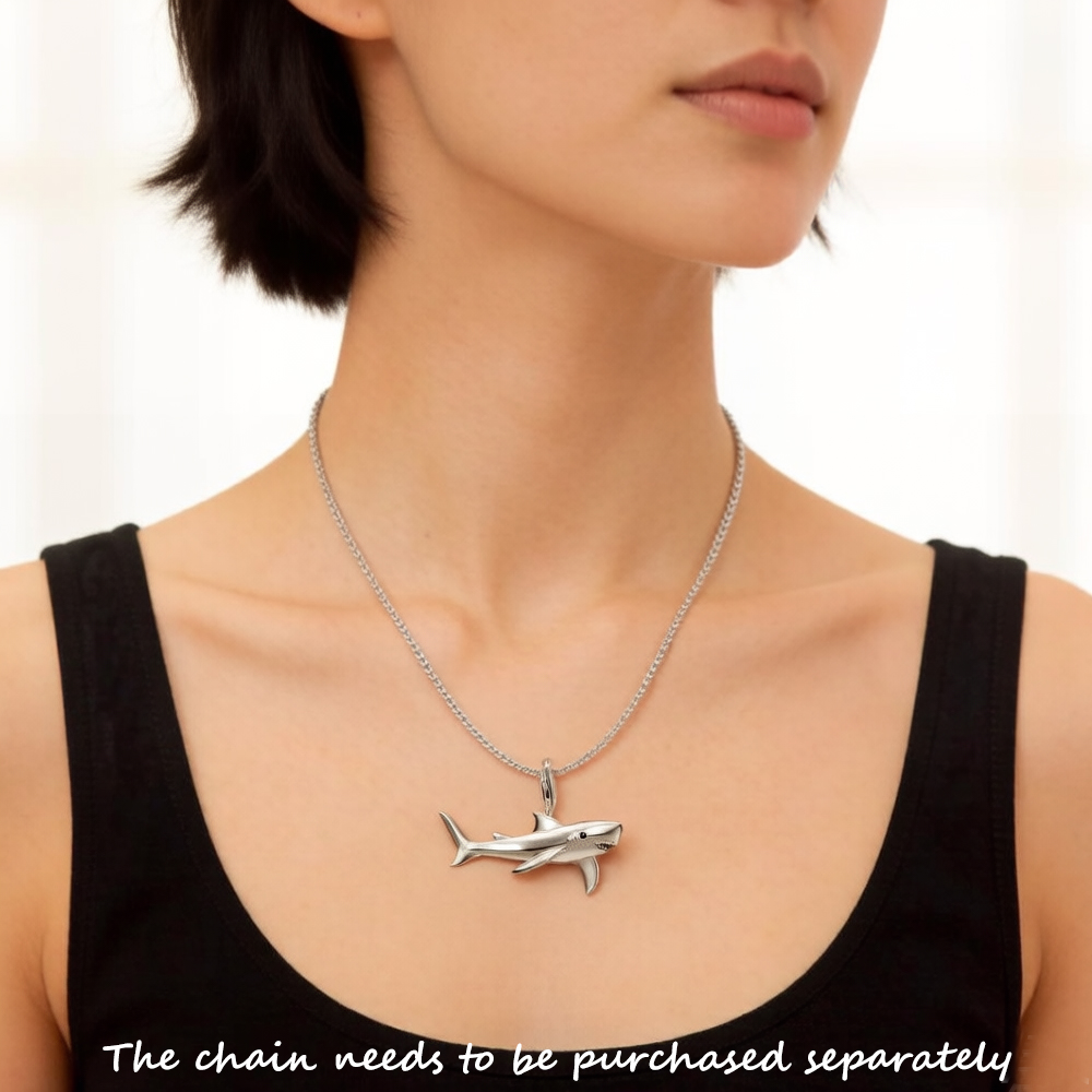 Pendant Shark Brand New Fashio - огляд і ціна Men'S Accessories Jewelry Brands