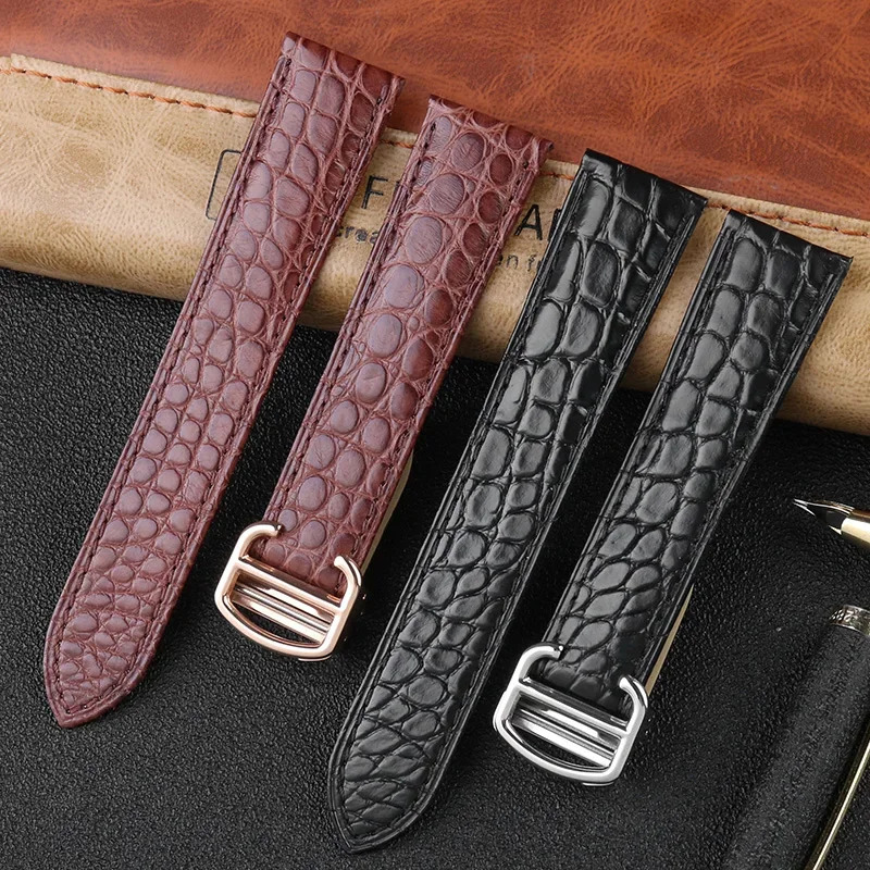 Crocodile Watchband 16 18 20 2 - огляд і ціна Men'S Accessories London