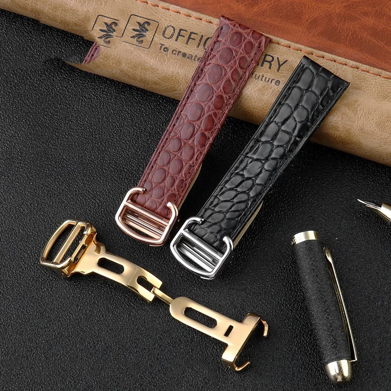 Crocodile Watchband 16 18 20 2 - огляд і ціна Men'S Accessories London