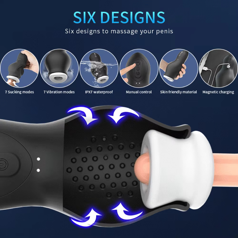 Automatic Sucking Male Masturb - огляд і ціна Men'S Vegan Accessories