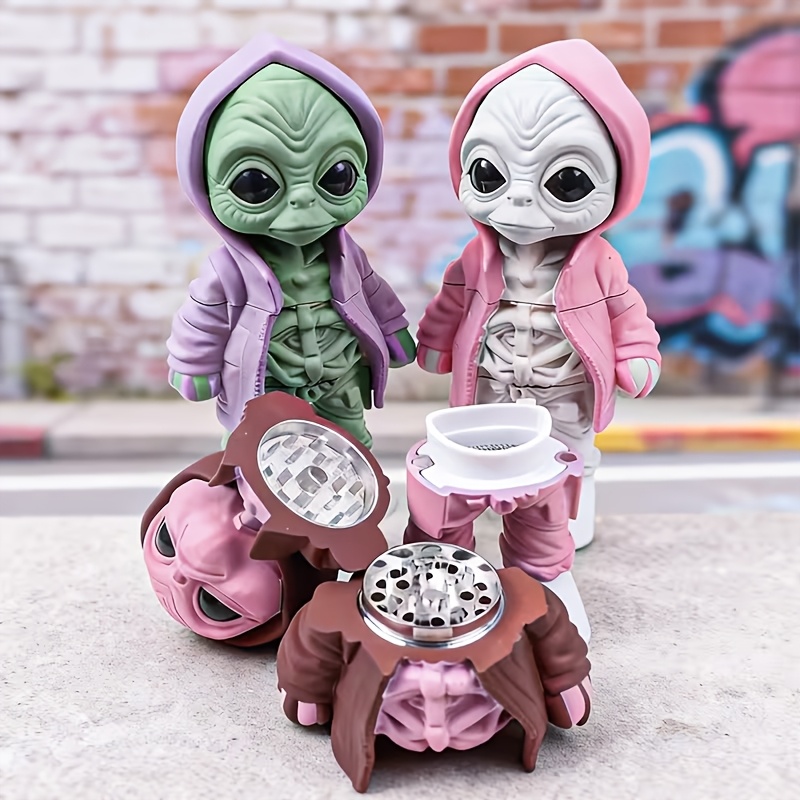 Funny Alien Herb Grinder Spice - огляд і ціна Men Accessories For Gift