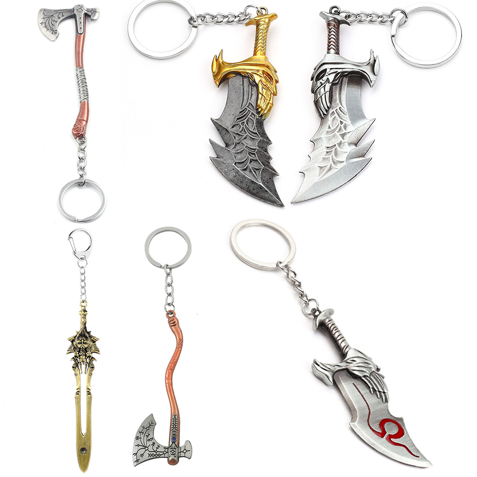 God of War 4 Kratos Sword Keyc - огляд і ціна Men Accessories Pendant