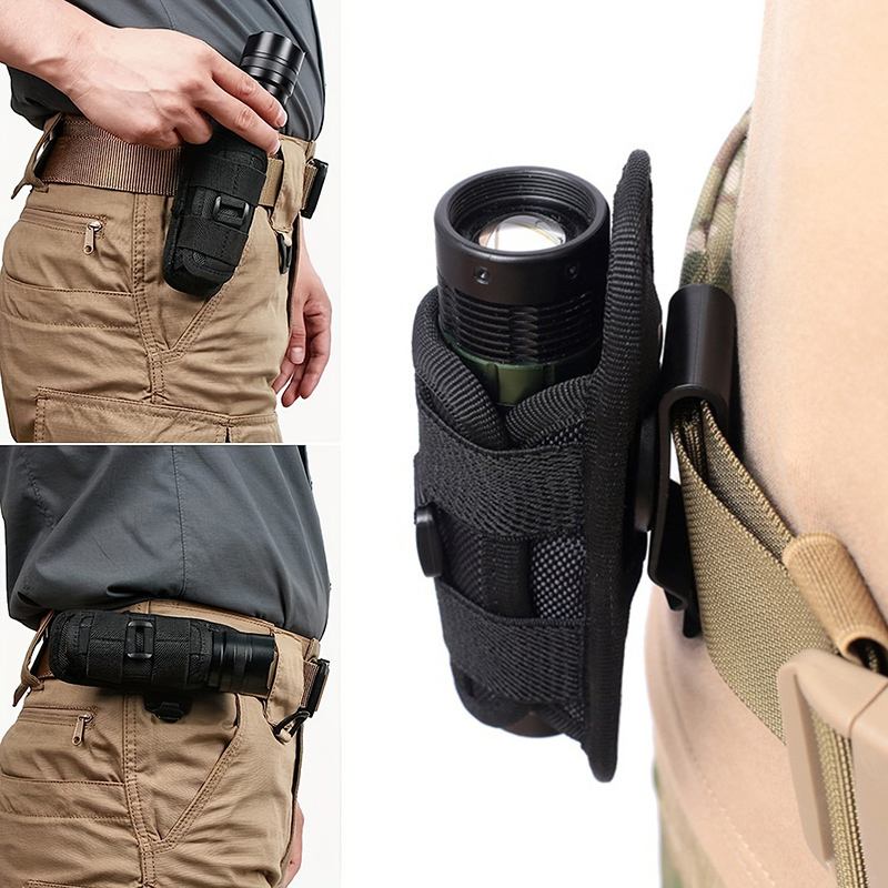 Tactical Flashlight Pouch Belt - огляд і ціна Men Accessories Kit Bag