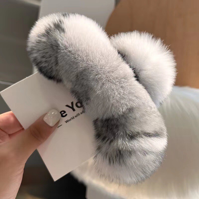 Real Rex rabbit hair large hai - огляд і ціна Men Accessories In Silver