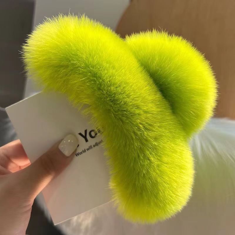 Real Rex rabbit hair large hai - огляд і ціна Men Accessories In Silver