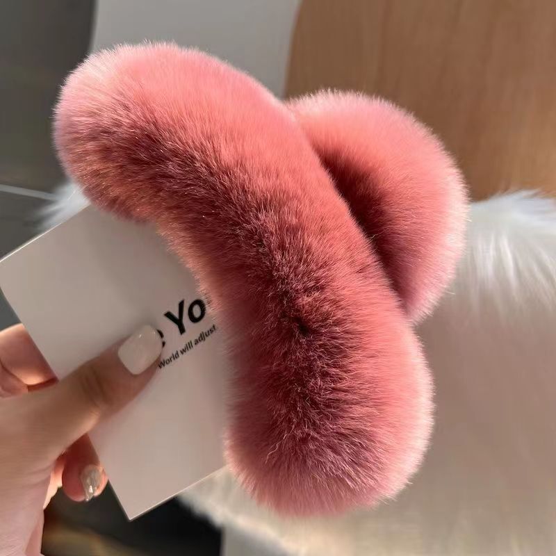 Real Rex rabbit hair large hai - огляд і ціна Men Accessories In Silver