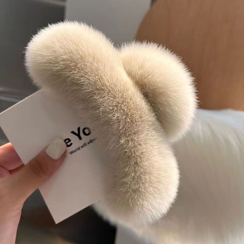 Real Rex rabbit hair large hai - огляд і ціна Men Accessories In Silver