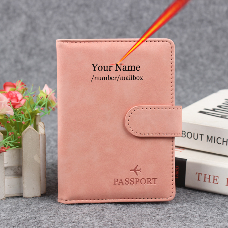 Magnetic Button Passport Cover - огляд і ціна Men'S Accessories Case