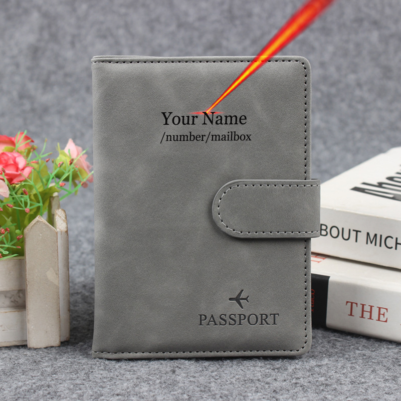 Magnetic Button Passport Cover - огляд і ціна Men'S Accessories Case