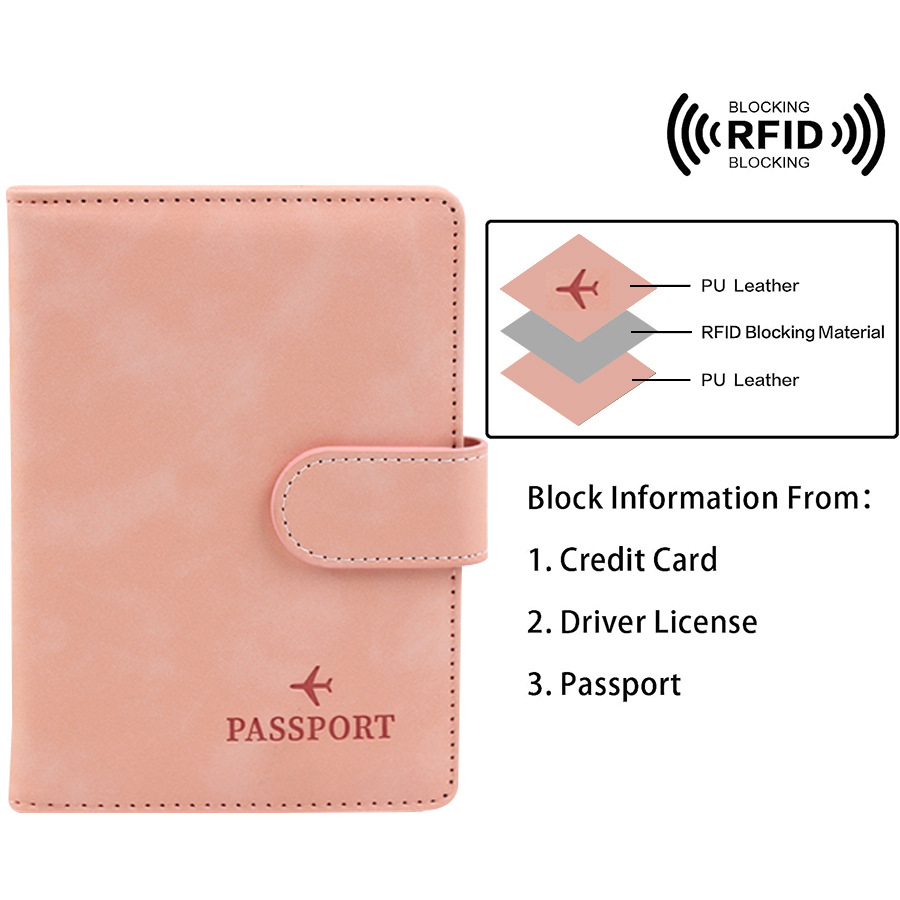 Magnetic Button Passport Cover - огляд і ціна Men'S Accessories Case