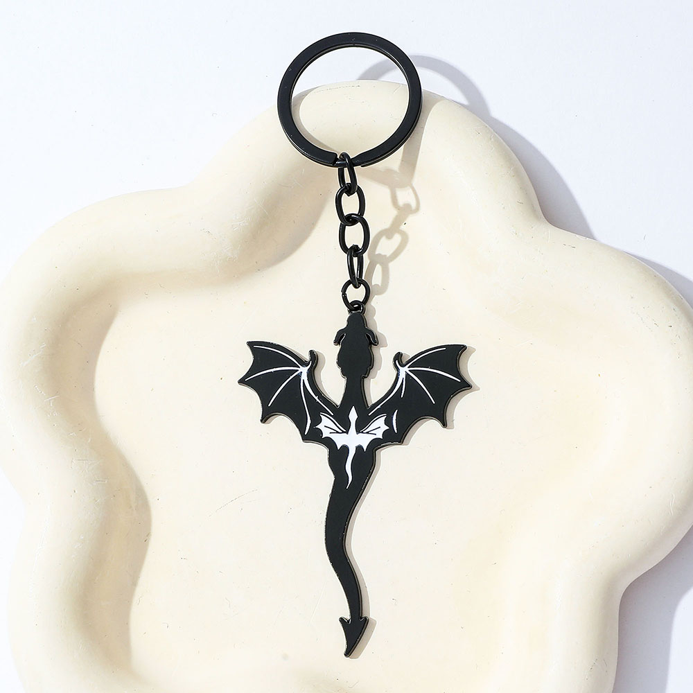 Fourth Wing Black Dragon Keych - огляд і ціна Men Accessories Pendant