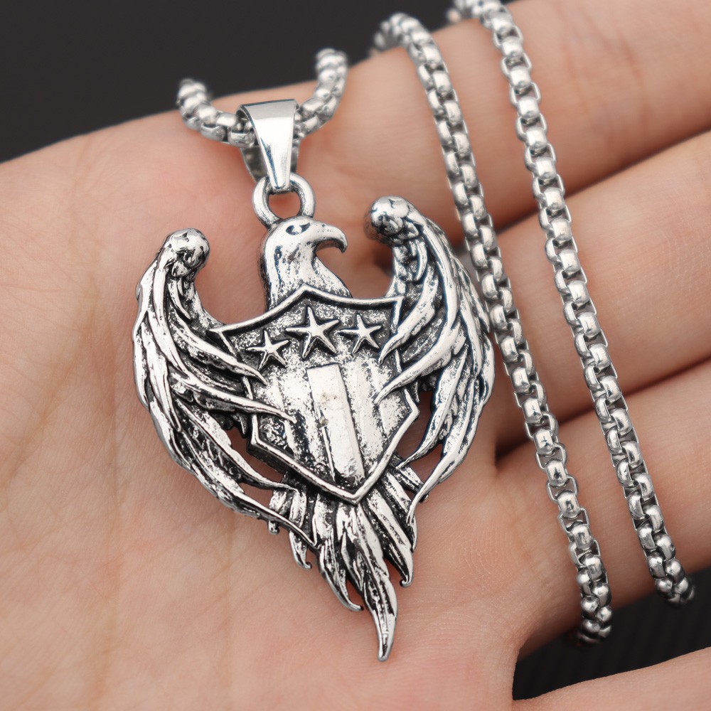 Vintage Three Star Eagle Milit - огляд і ціна Men'S Accessories Jewelry Brands