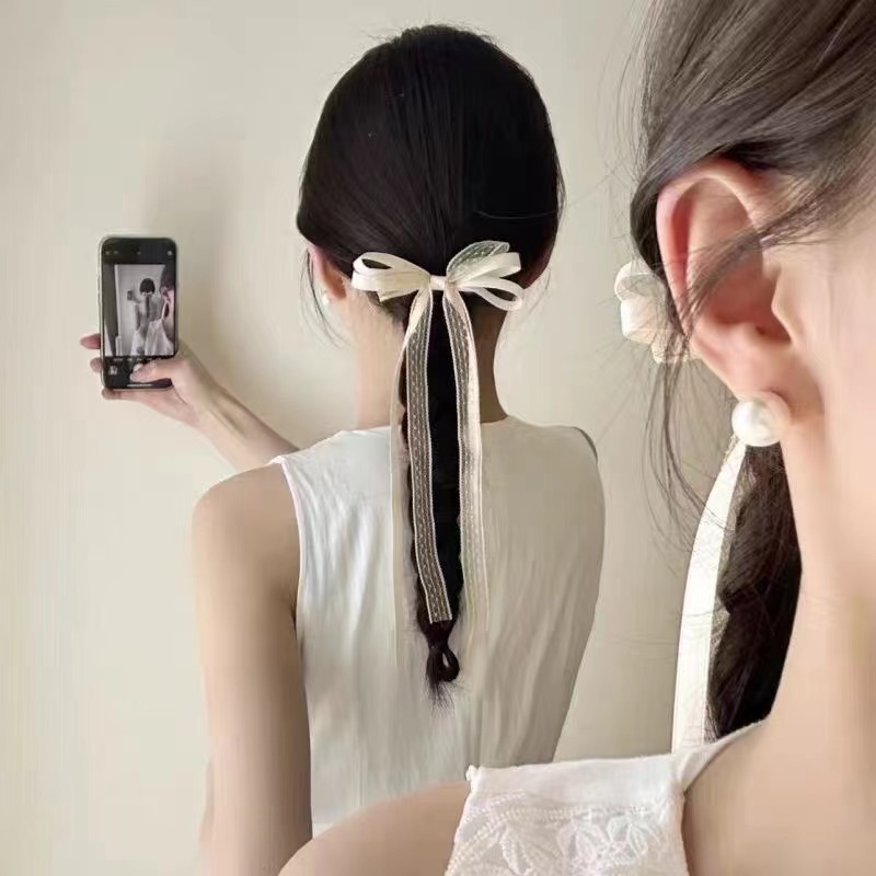 2Pcs/Set Lace Satin Ribbon Bow - огляд і ціна Tie Clip Set