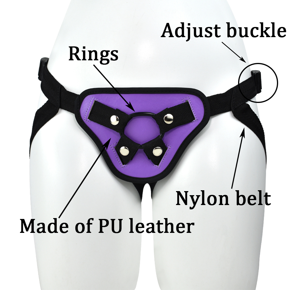 NYOTA Leather Strap-on Penis D - огляд і ціна Men'S Vegan Accessories