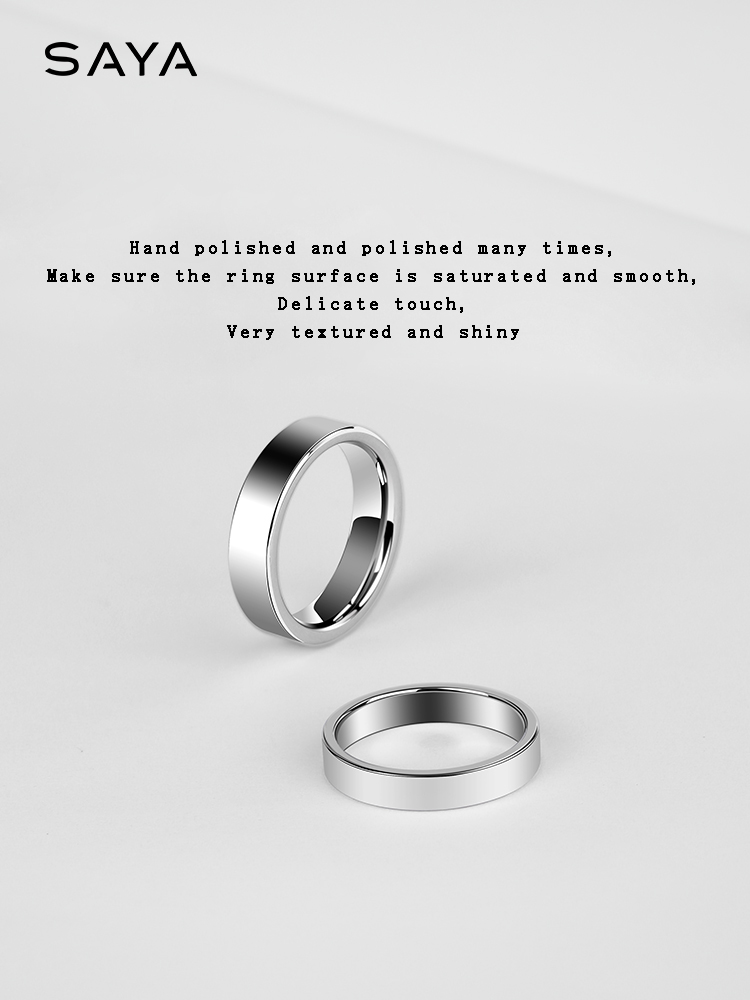 Tungsten Rings for Men Women W - огляд і ціна Men Accessories In Silver