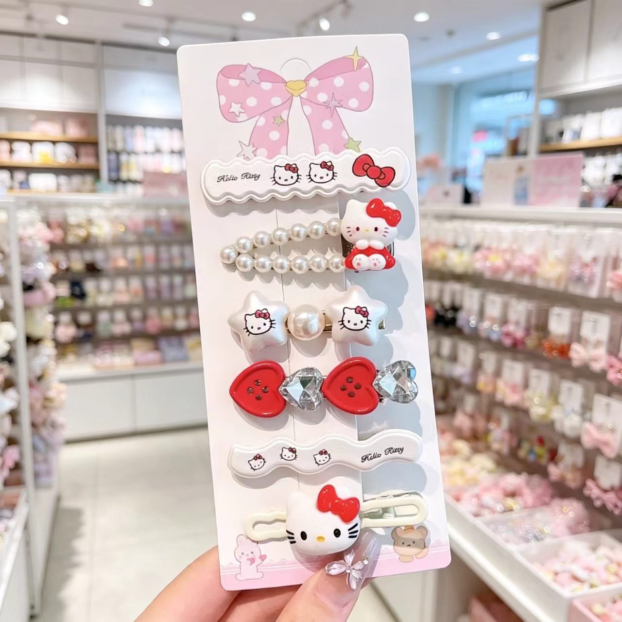 Hello Kitty Kuromi Hair Access - огляд і ціна Tie Clip Set