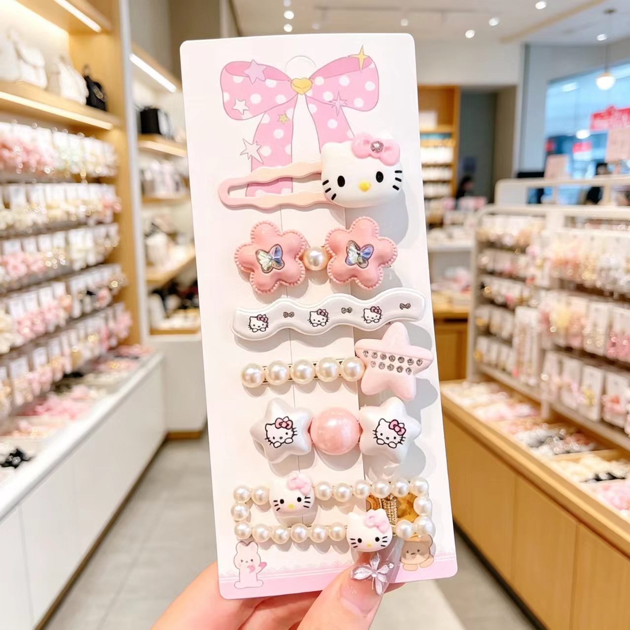 Hello Kitty Kuromi Hair Access - огляд і ціна Tie Clip Set