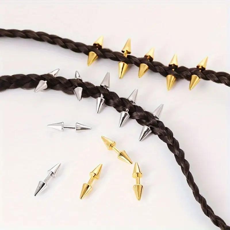 5pcs Set Spiked Hair Clips Pun - огляд і ціна Tie Clip Set