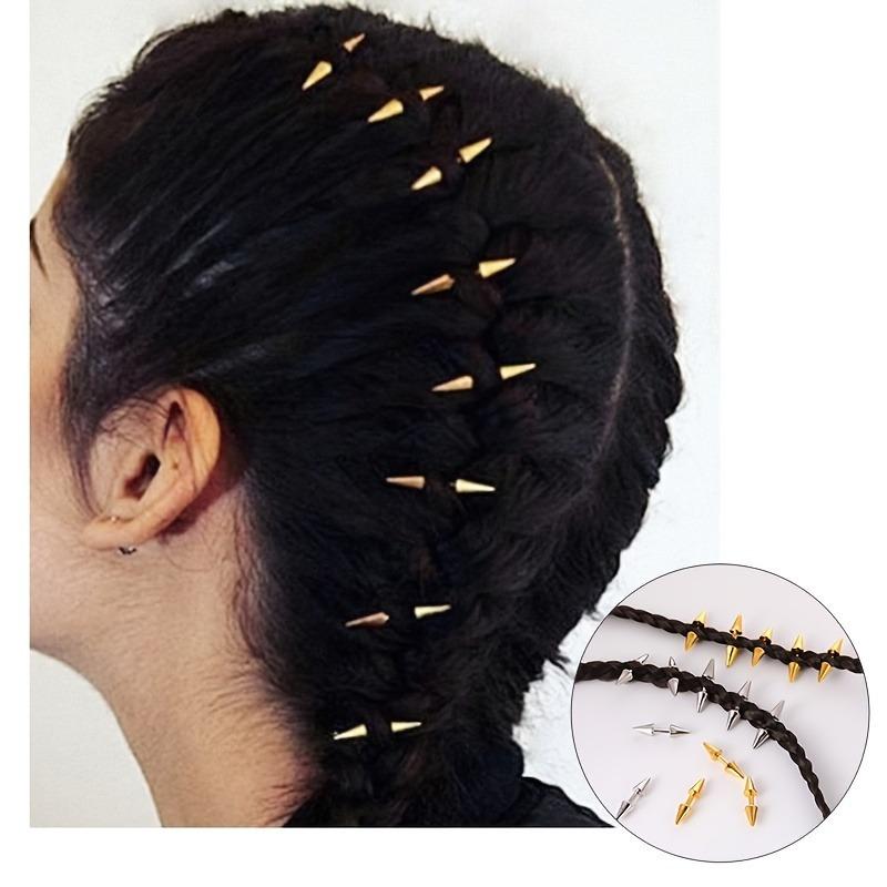 5pcs Set Spiked Hair Clips Pun - огляд і ціна Tie Clip Set