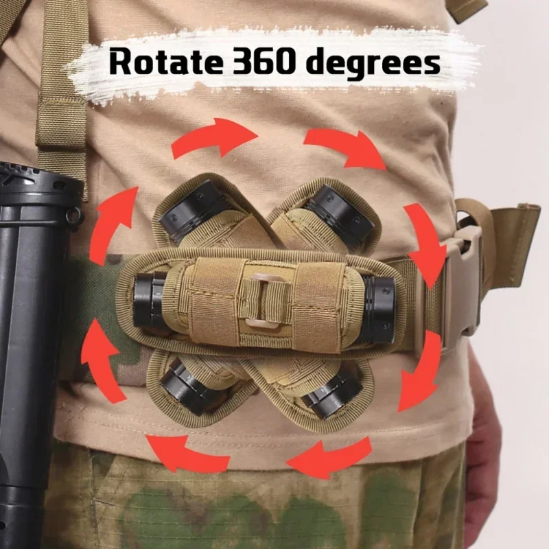 Molle flashlight bag, 360 degr - огляд і ціна Men Accessories Kit Bag
