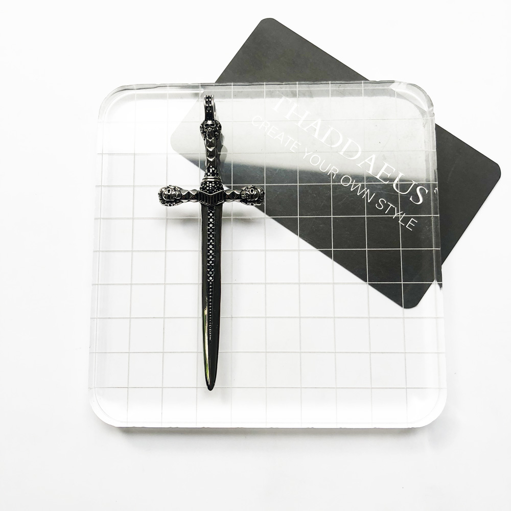 Pendant Skull Sword,Brand New  - огляд і ціна Men'S Accessories Jewelry Brands