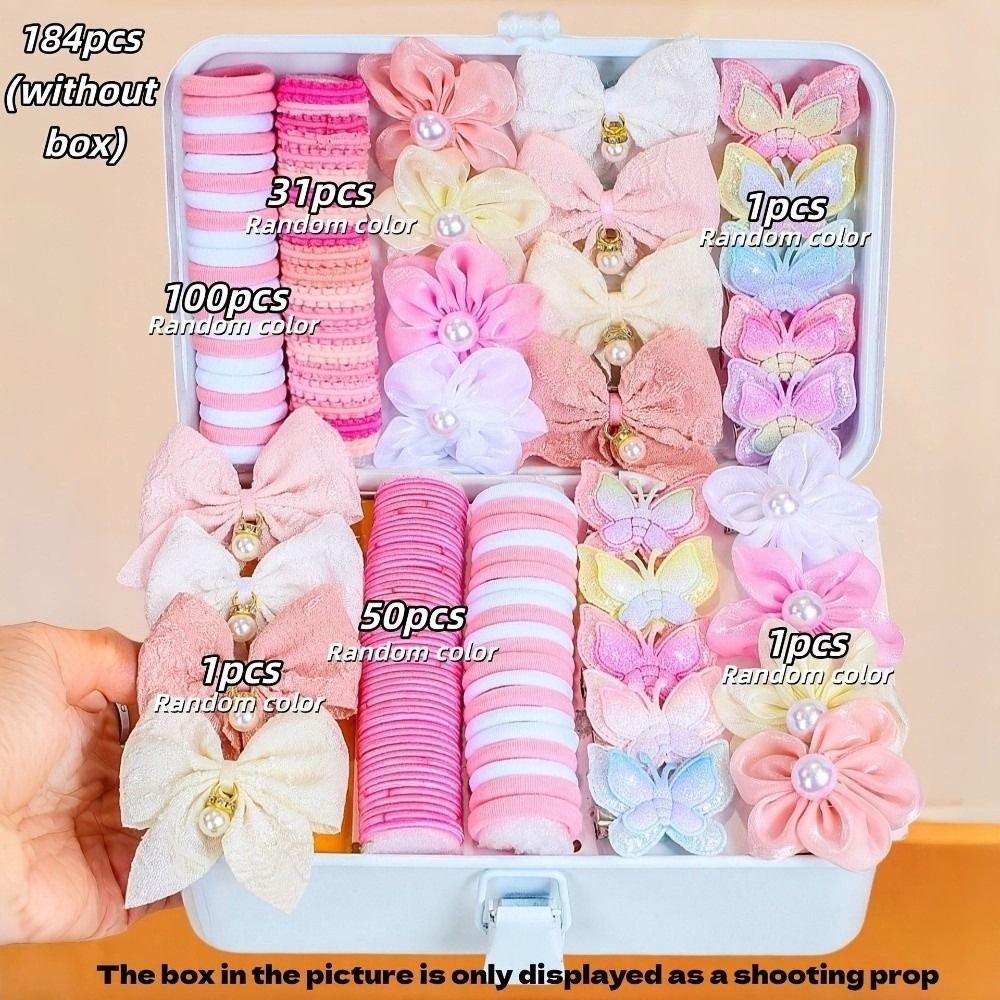 New Colorful Girls Hair Access - огляд і ціна Tie Clip Set