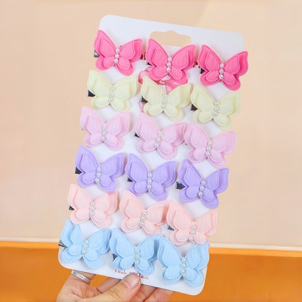 New Colorful Girls Hair Access - огляд і ціна Tie Clip Set