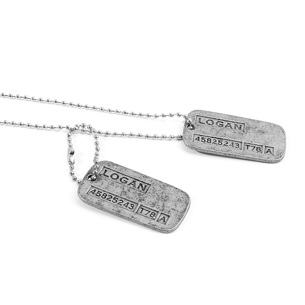 X-Men Wolverine Military Card  - огляд і ціна Men Accessories Pendant