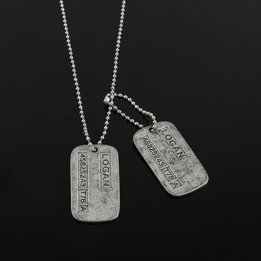 X-Men Wolverine Military Card  - огляд і ціна Men Accessories Pendant