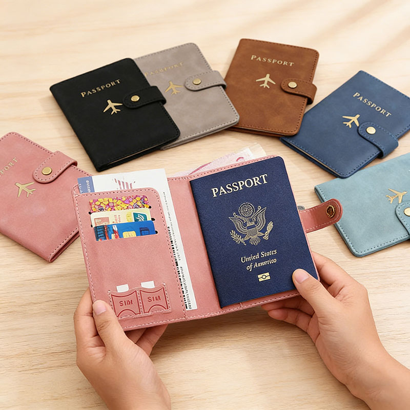 Leather Passport Holder Covers - огляд і ціна Men'S Accessories Case