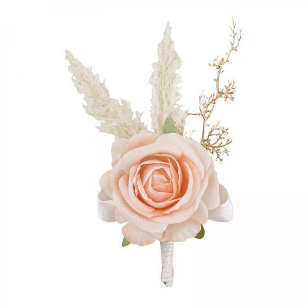 Elegant Rose Boutonniere Handm - огляд і ціна Men Accessories Elegant