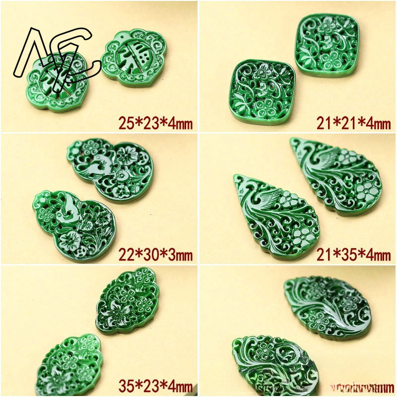 2pcs DIY Natural Dry Green Eme - огляд і ціна Men Accessories For Gift