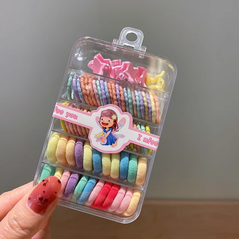 1 Set Kids Colorful Elastic Ha - огляд і ціна Tie Clip Set