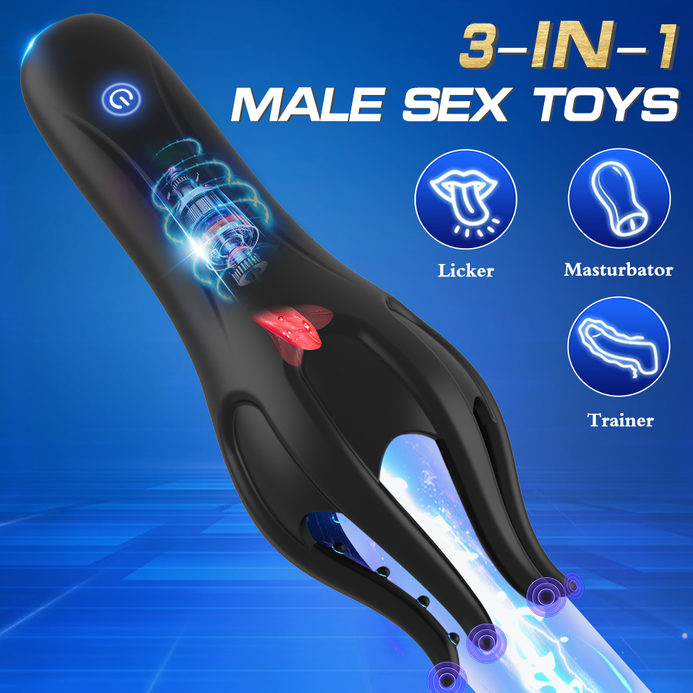 Masturbator for Men Glans Vibr - огляд і ціна Men'S Vegan Accessories