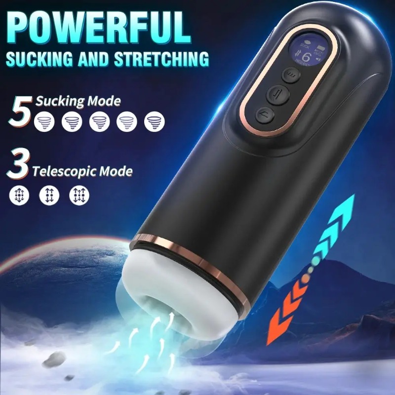 Telescopic Heating Male Mastur - огляд і ціна Men'S Vegan Accessories