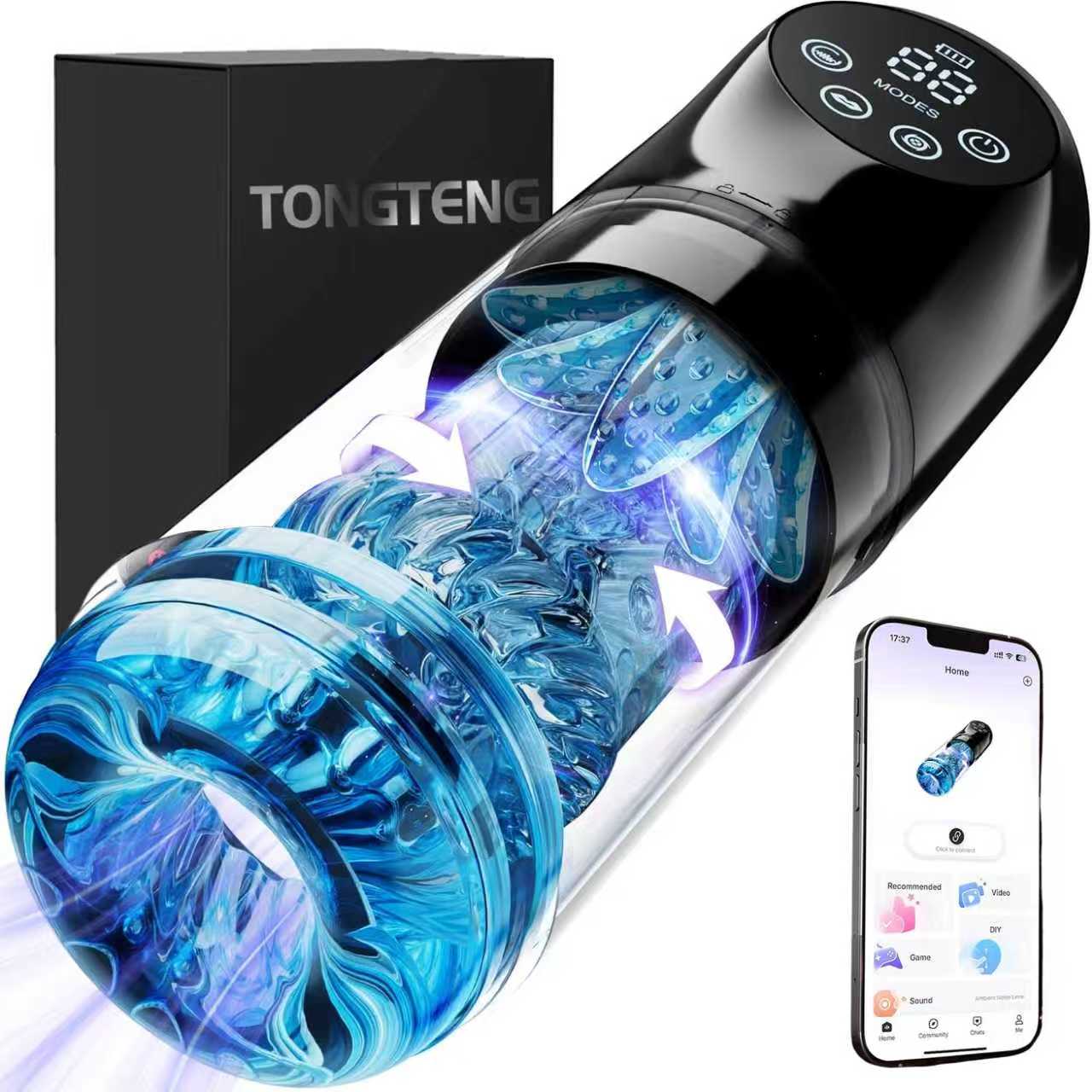 Automatic Thrusting Rotating M - огляд і ціна Men'S Vegan Accessories