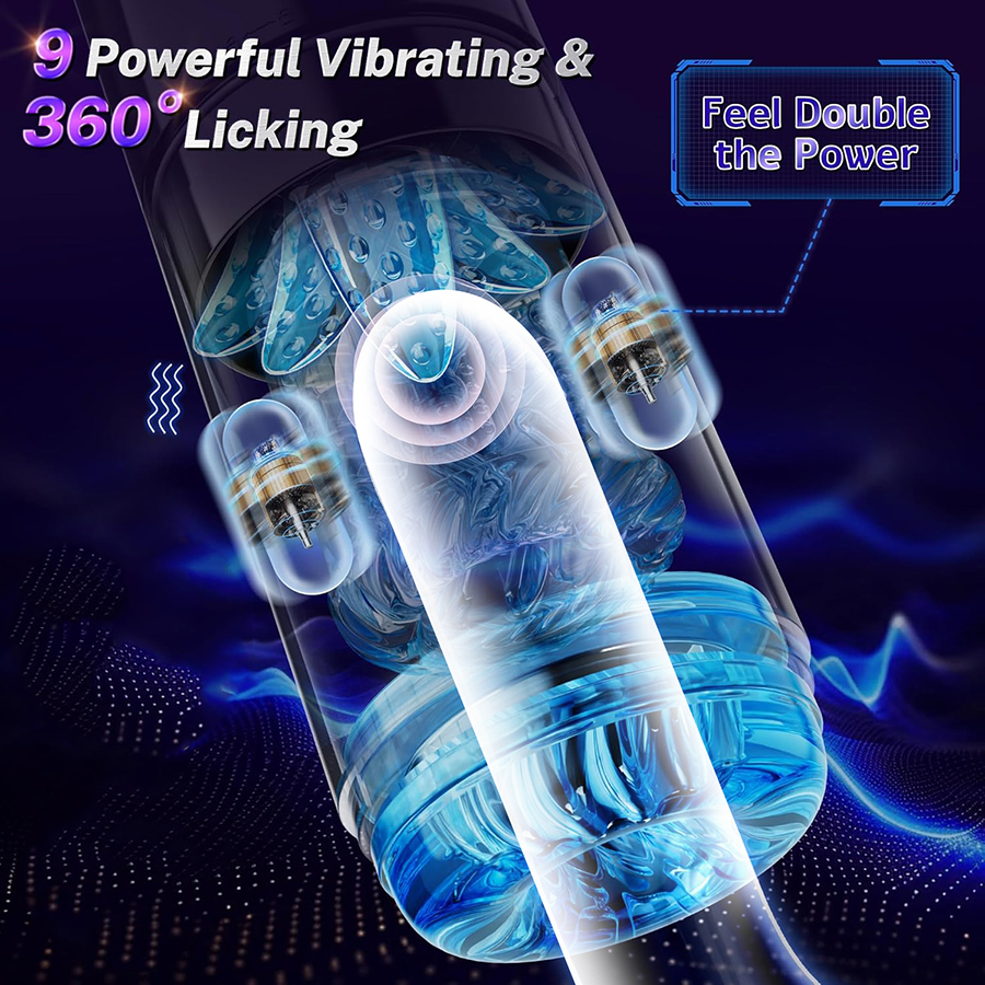 Automatic Thrusting Rotating M - огляд і ціна Men'S Vegan Accessories
