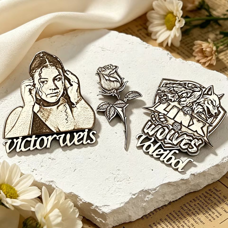 Custom Men Portrait Rose Photo - огляд і ціна Men Accessories Unique