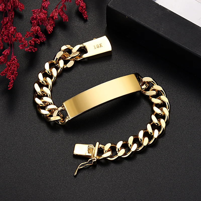 Fine Creative 18K Gold bracele - огляд і ціна Men'S Accessories Jewelry Brands