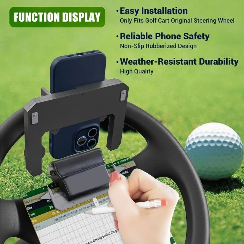 Golf Cart Steerings Wheel Phon - огляд і ціна Men Accessories Unique